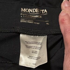 Mondetta Black Performance Luxury Leggings